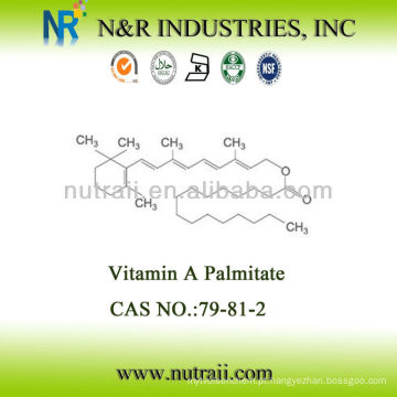 Óleo de palmitato de vitamina A qualificado 1,700,000IU / g